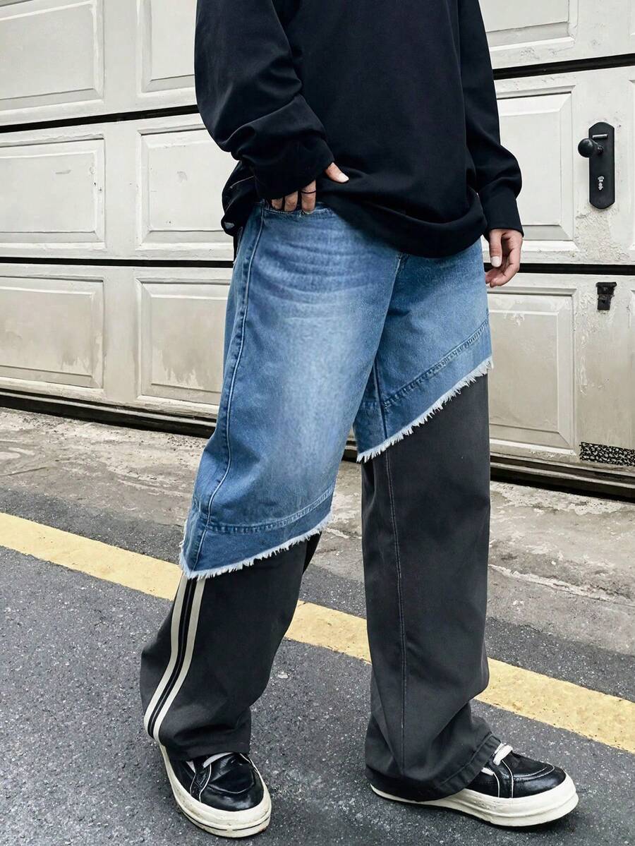 ストレート カジュアル 合わせやすい ジーンズ