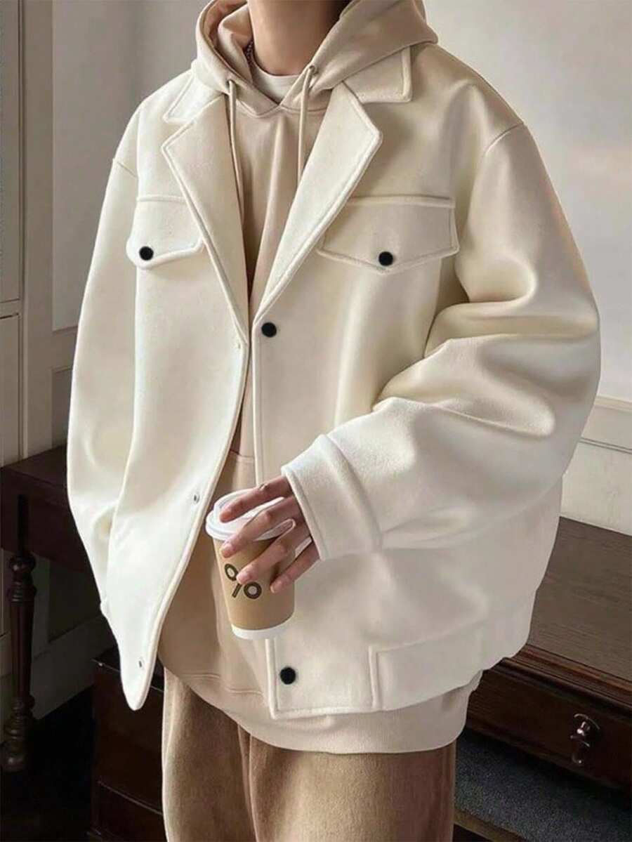 シンプル 合わせやすい カジュアル 長袖 ジャケット