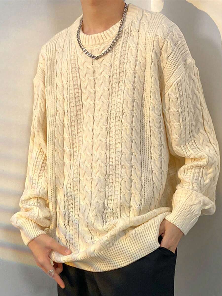 ファッショナブル オーバーサイズ ルーズフィット セーター