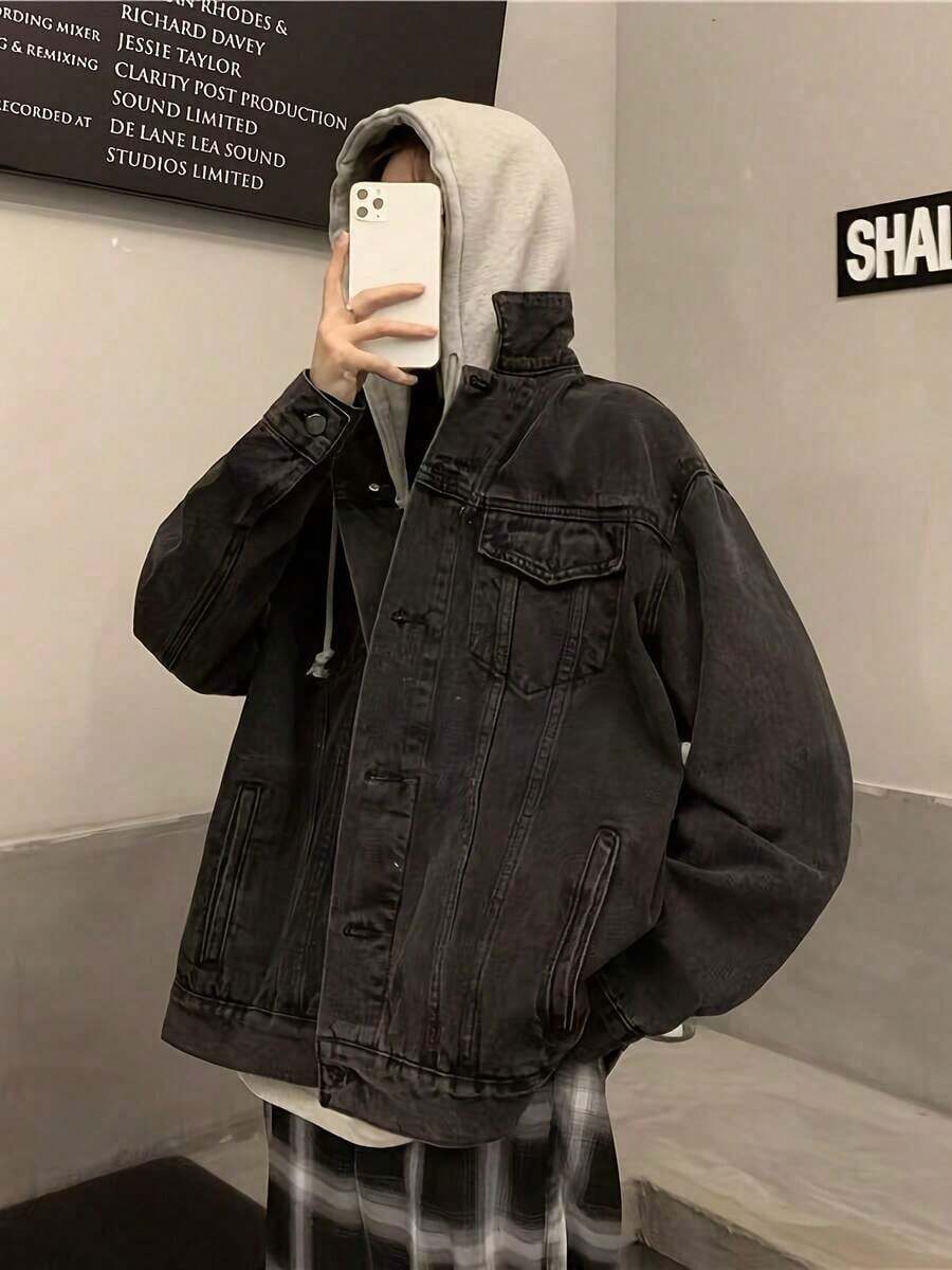 ダメージ デニムジャケット 長袖 アウター トップス